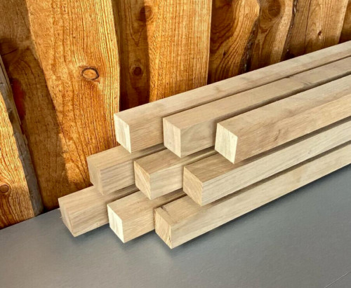 Eiche balken 5x5 50cm - 5x,