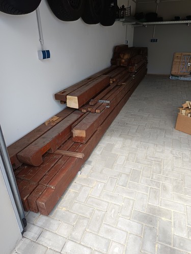 Holzbalken verschiedenen - in,