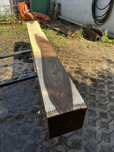 Walnussbalken 310x25x25 - , cm