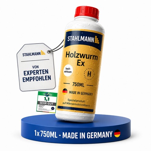 Stahlmann holzwurm 750ml - holzwurm-ex,
