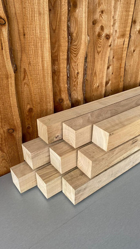 Eiche 90x90 balken 9x9 - 9x9, cm